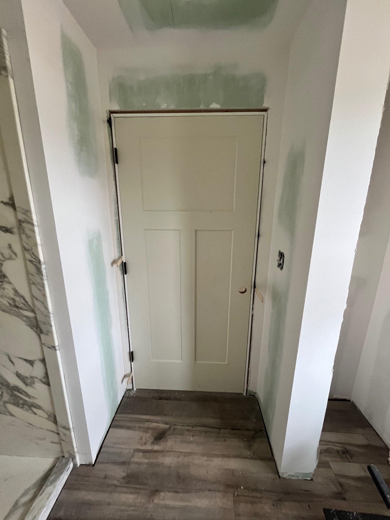 Craftsman interior door install